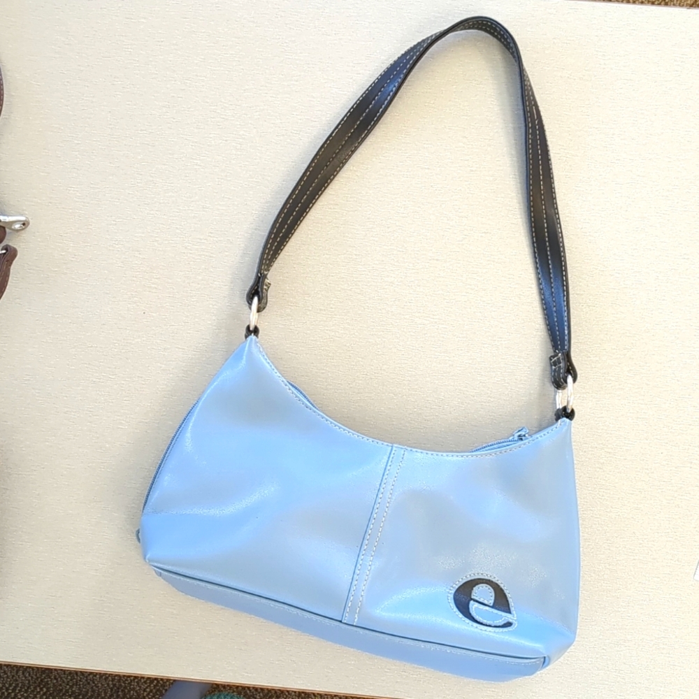 Dusty blue purse